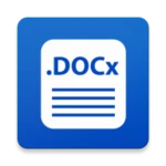 docx reader: doc viewer android application logo